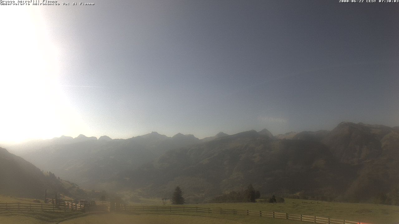 Webcam a Tesero - Trentino - Dolomiti