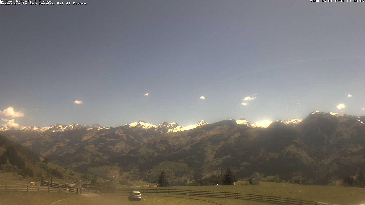 Webcam a Tesero - Trentino - Dolomiti