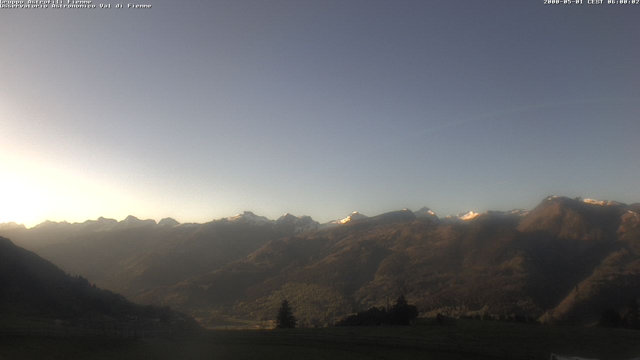 Webcam a Tesero - Trentino - Dolomiti
