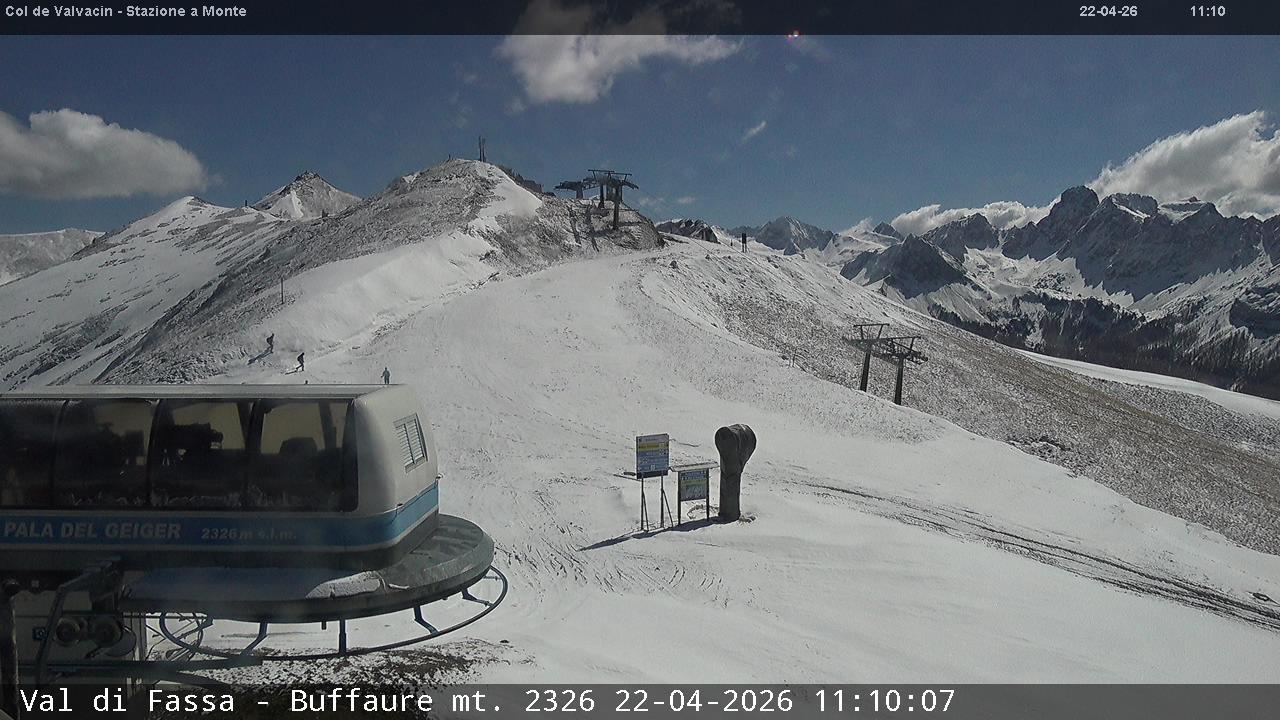Webcam a Pozza di Fassa - Trentino