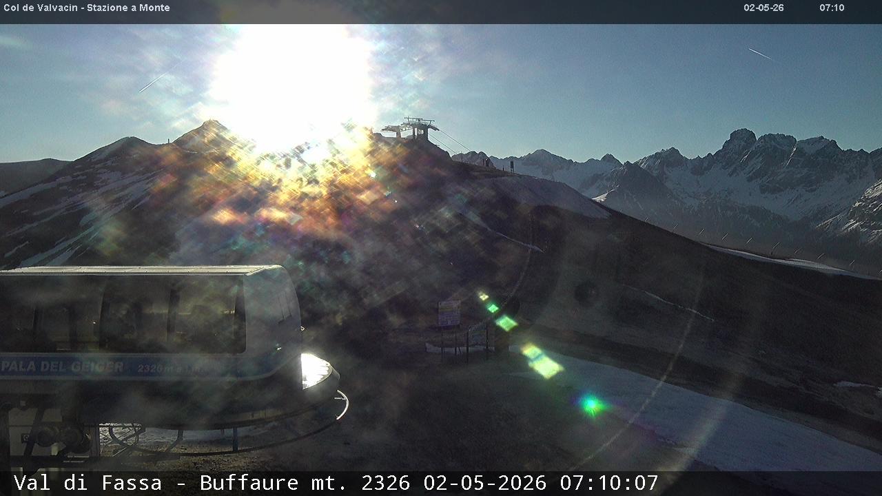 Webcam a Pozza di Fassa - Trentino - Dolomiti