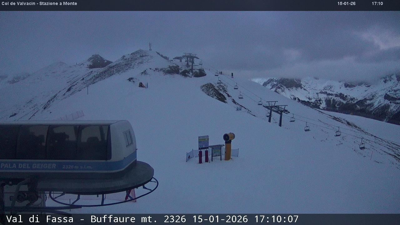 Webcam a Pozza di Fassa - Trentino - Dolomiti