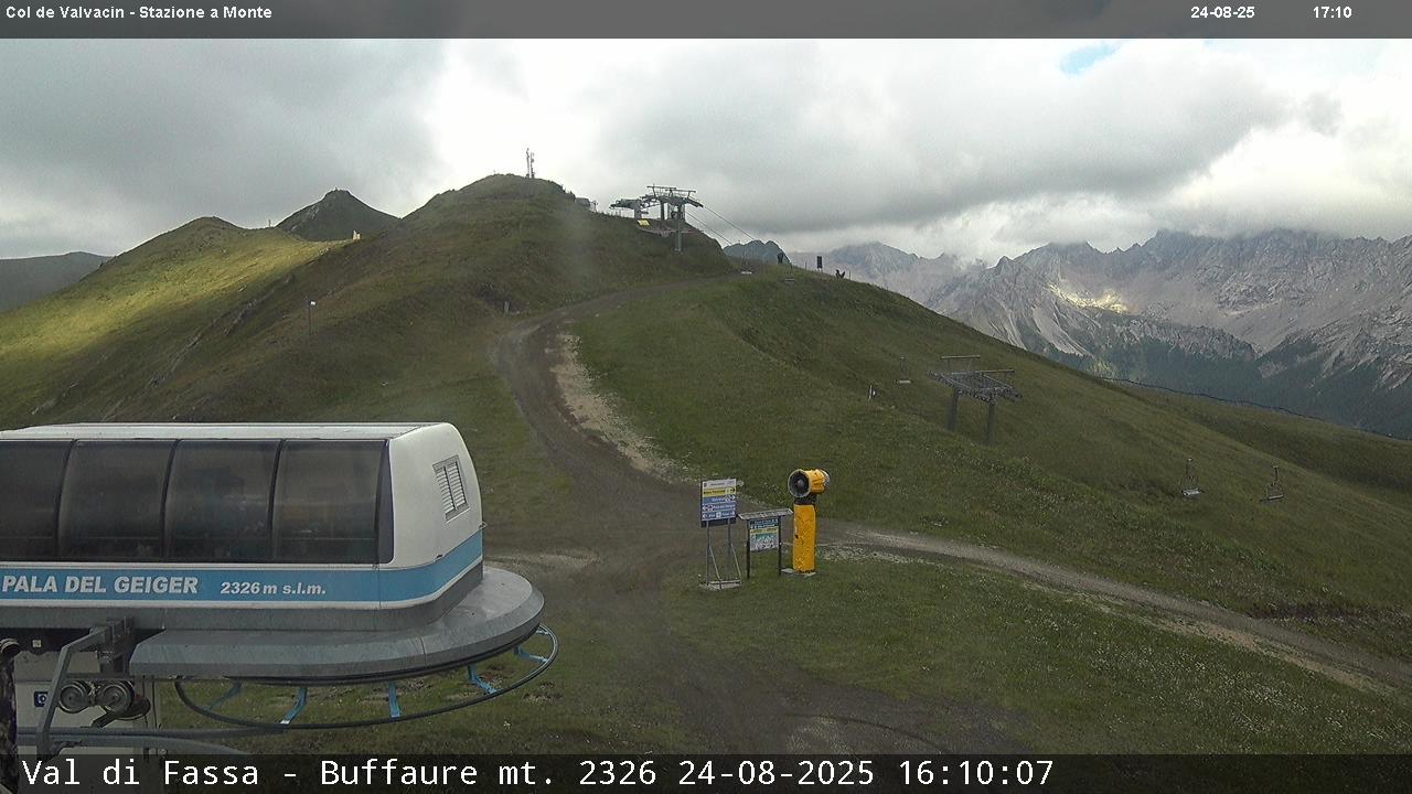 Webcam a Pozza di Fassa - Trentino - Dolomiti