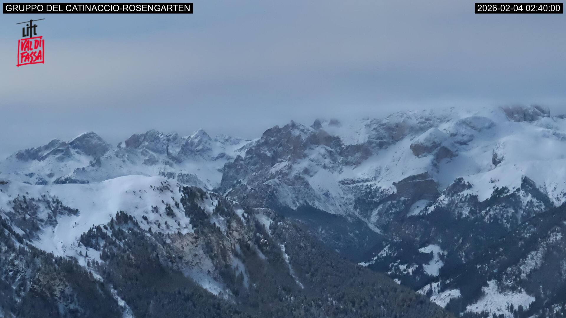 Webcam a Campitello di Fassa - Trentino