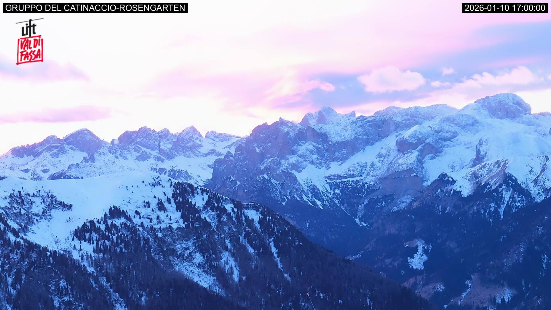 Webcam a Campitello di Fassa - Trentino