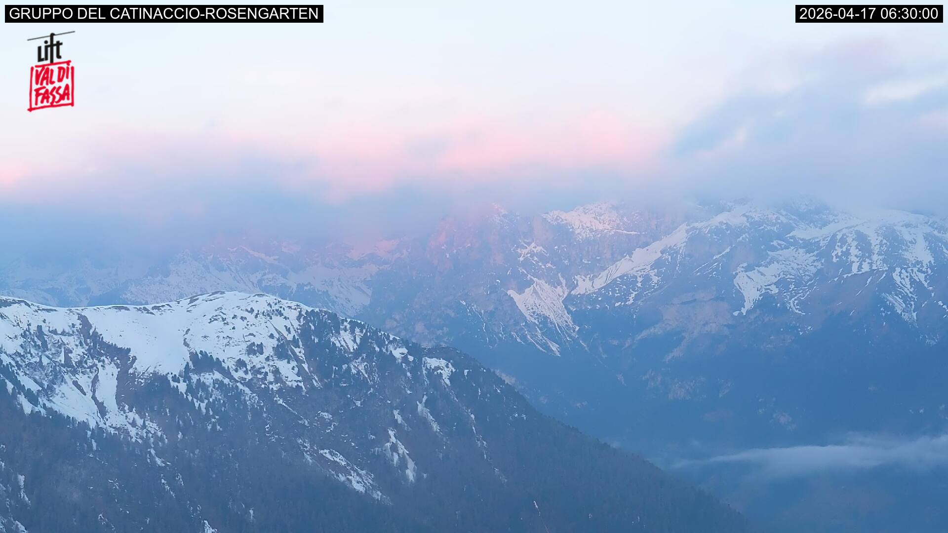 Webcam a Campitello di Fassa - Trentino