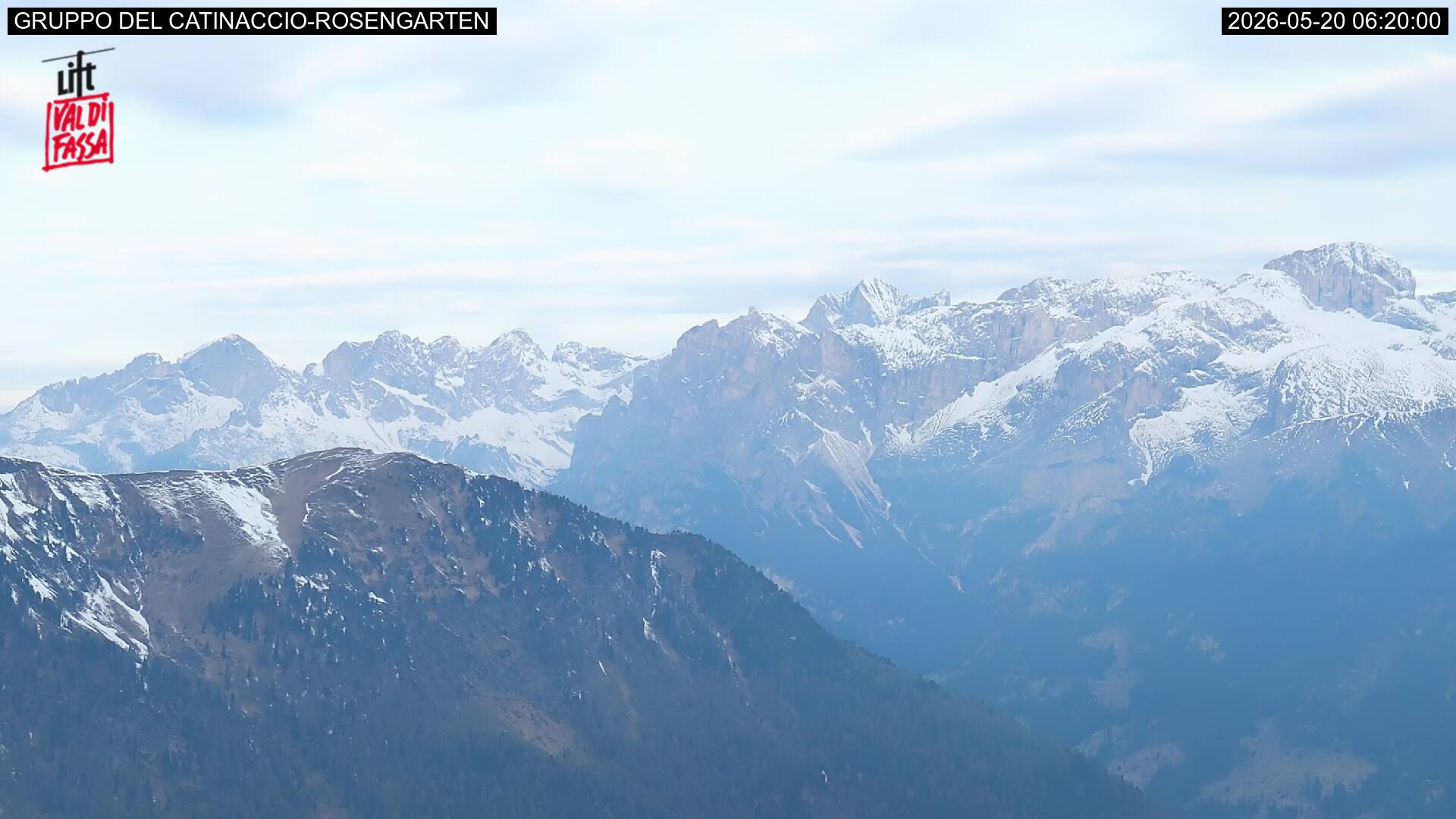 Webcam a Campitello di Fassa - Trentino
