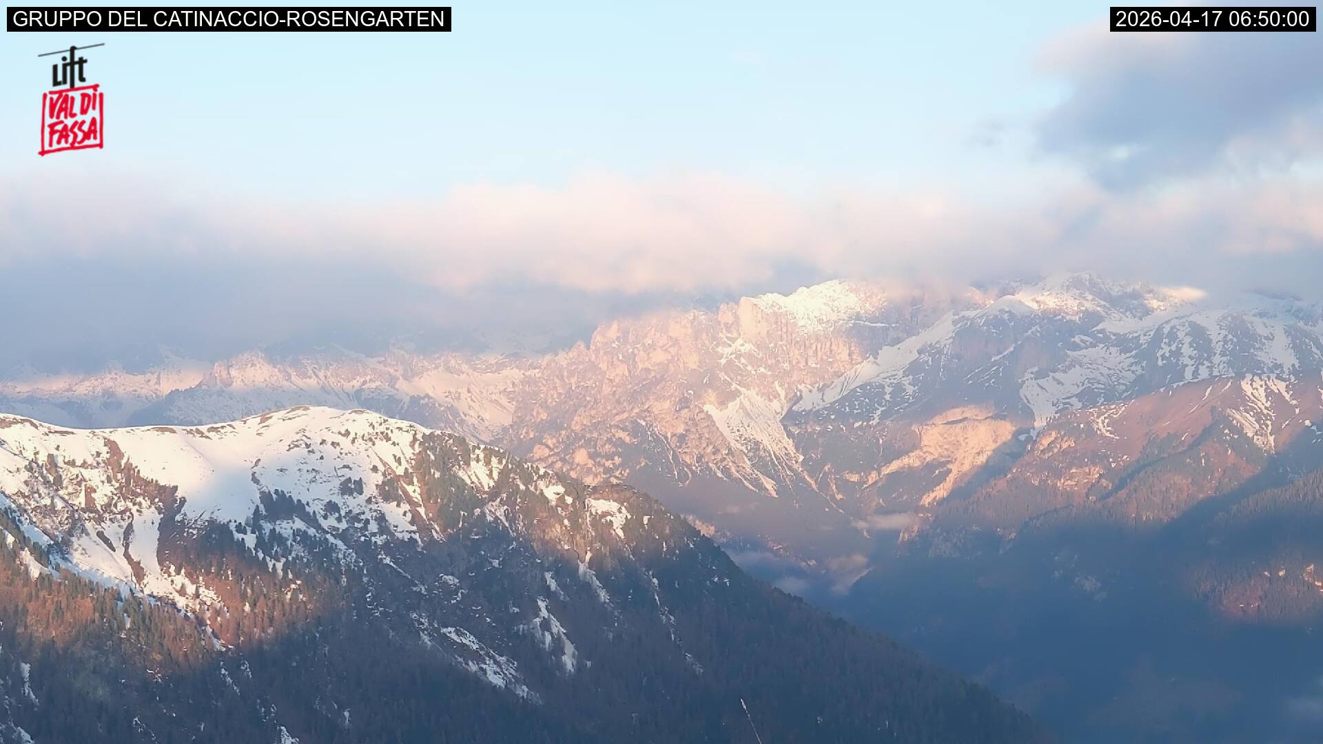 Webcam a Campitello di Fassa - Trentino