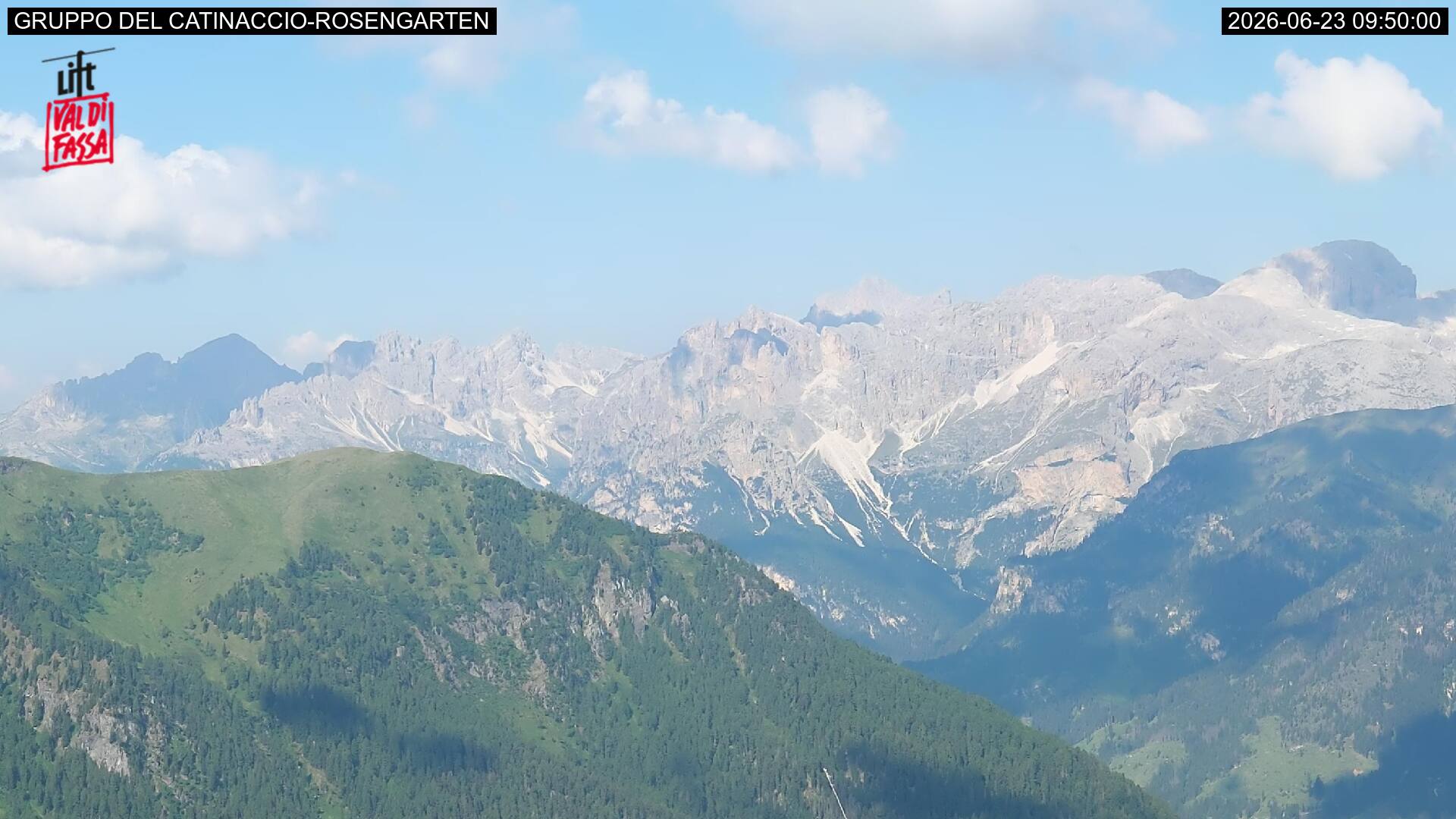 Webcam a Campitello di Fassa - Trentino - Dolomiti