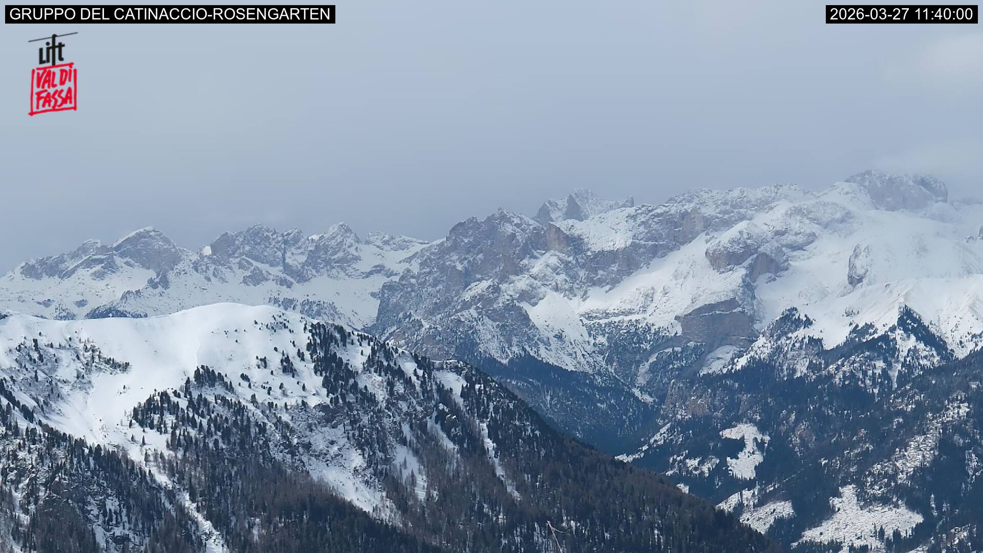 Webcam a Campitello di Fassa - Trentino