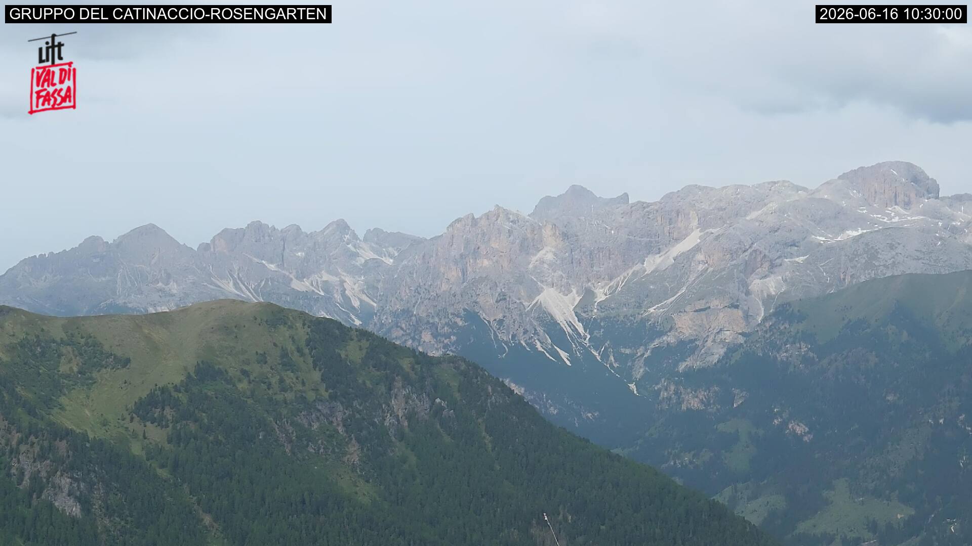 Webcam a Campitello di Fassa - Trentino