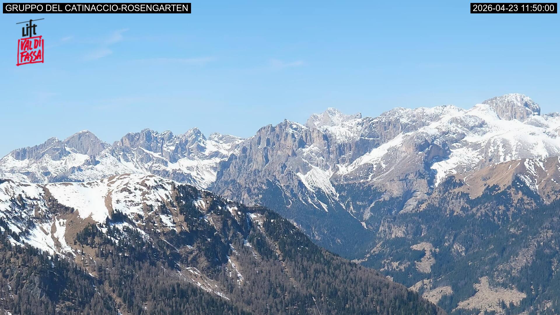 Webcam a Campitello di Fassa - Trentino