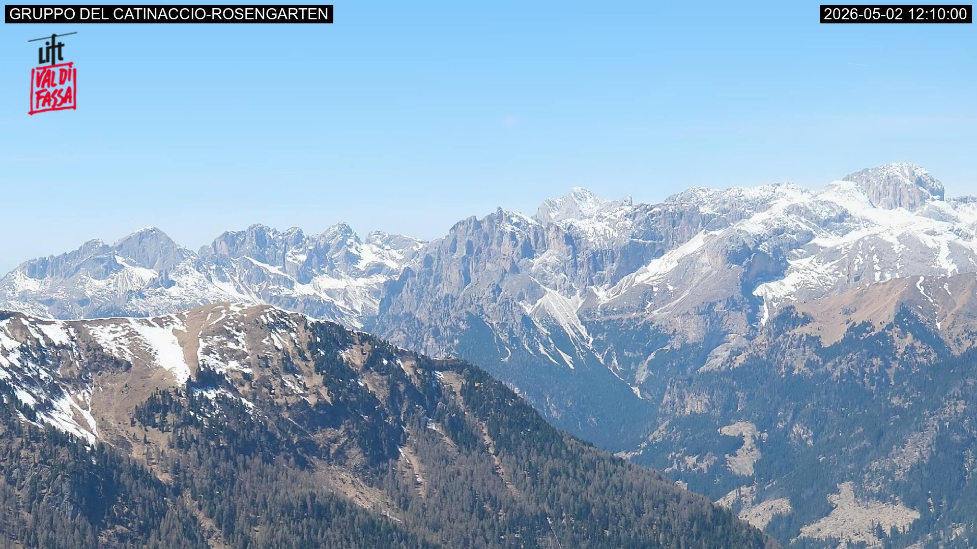 Webcam a Campitello di Fassa - Trentino