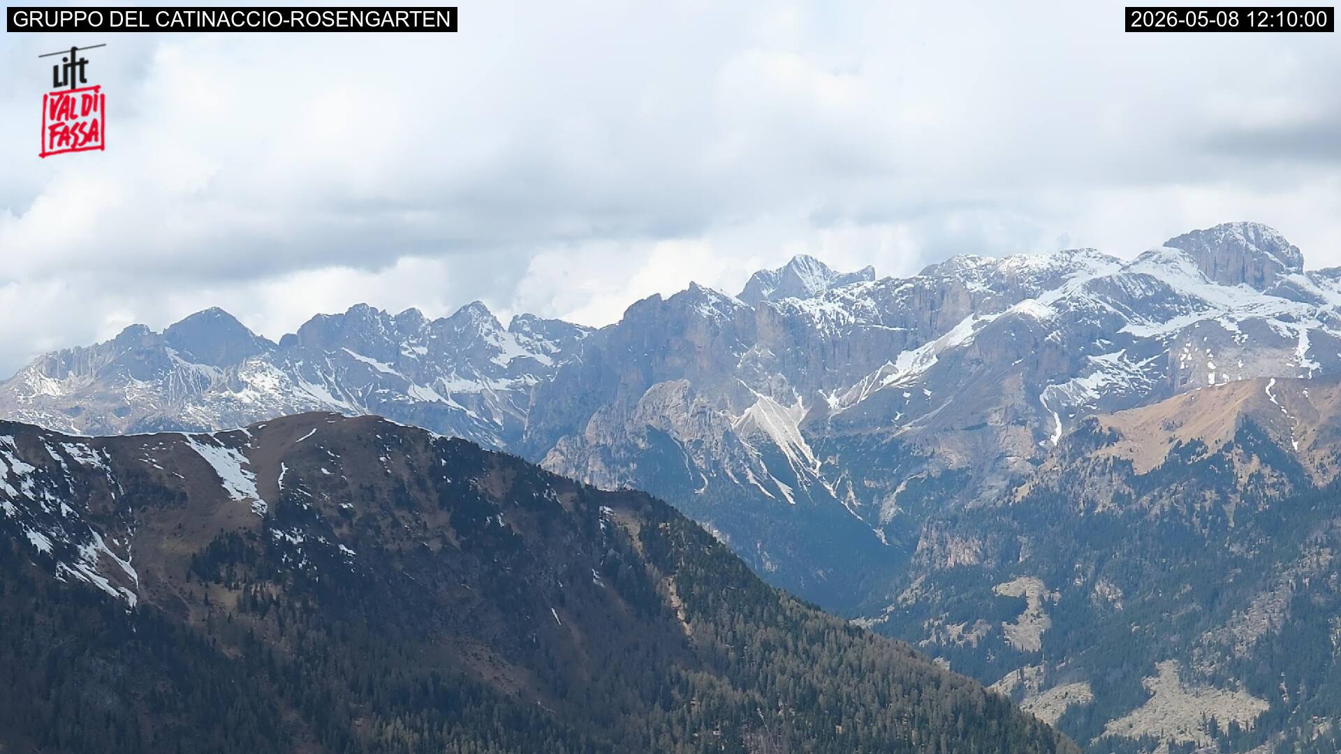 Webcam a Campitello di Fassa - Trentino