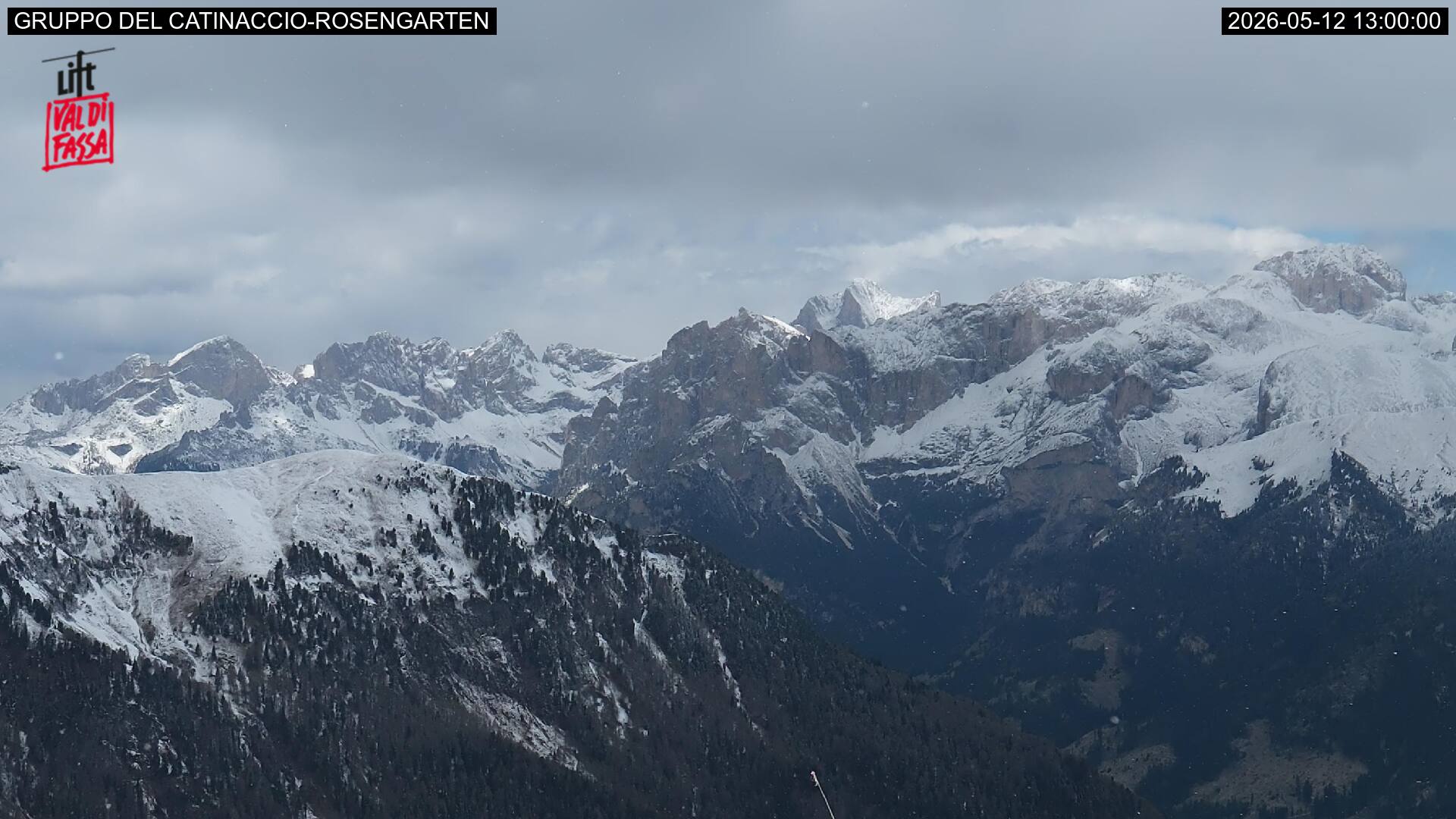 Webcam a Campitello di Fassa - Trentino
