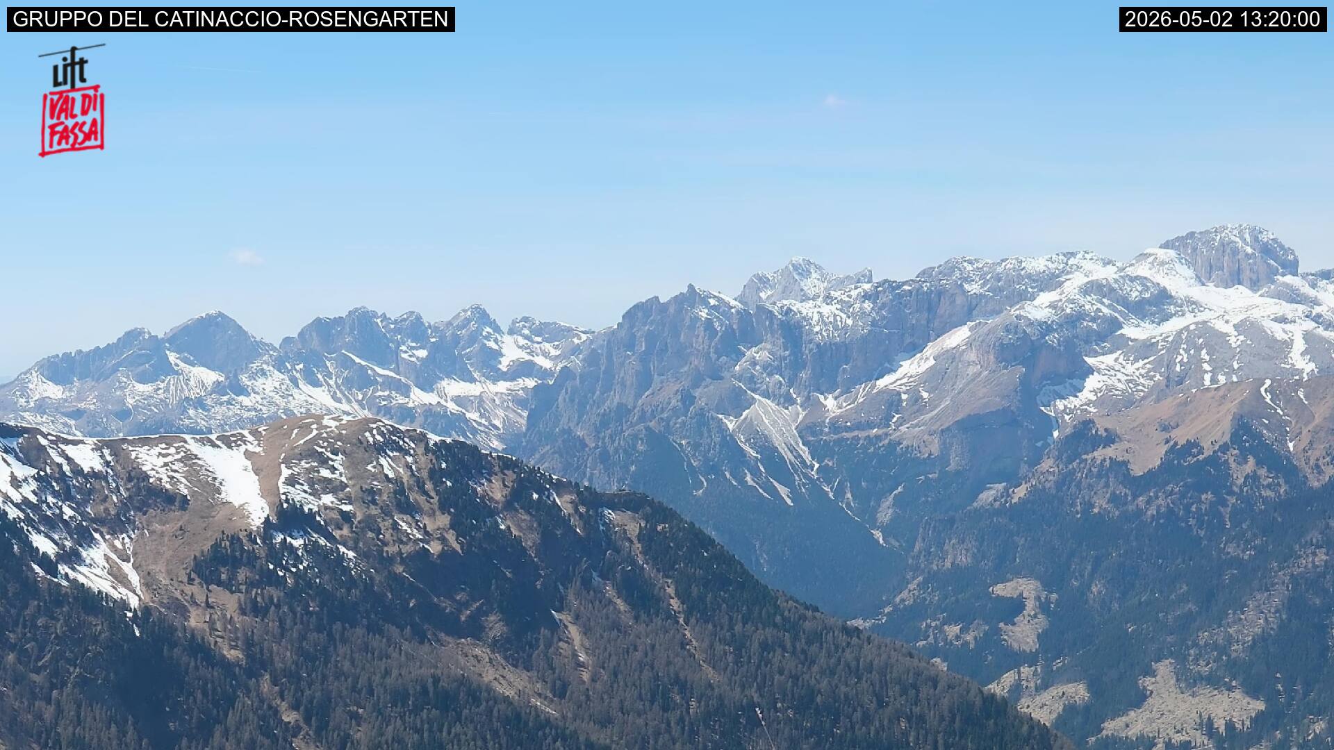 Webcam a Campitello di Fassa - Trentino - Dolomiti