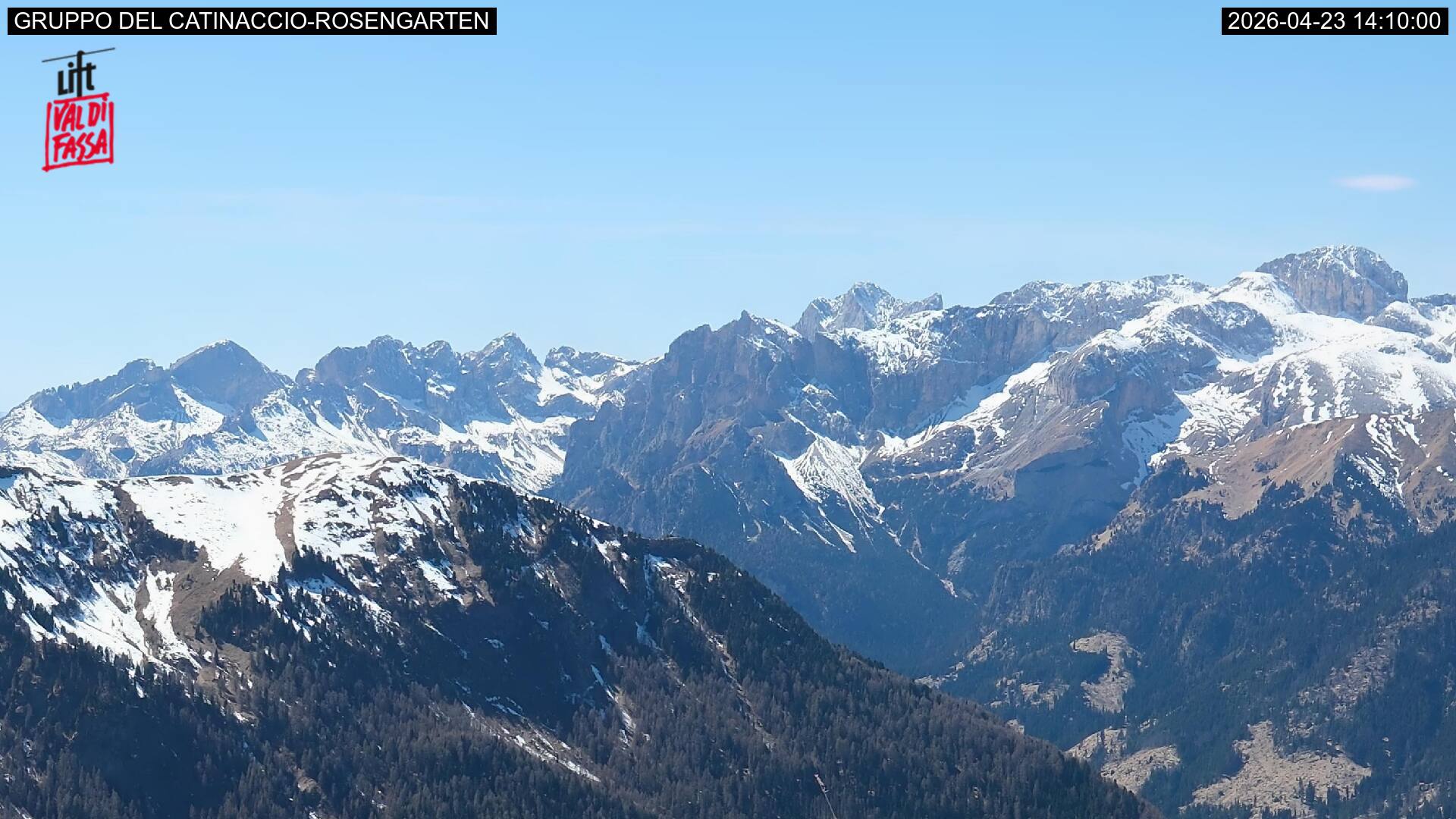 Webcam a Campitello di Fassa - Trentino