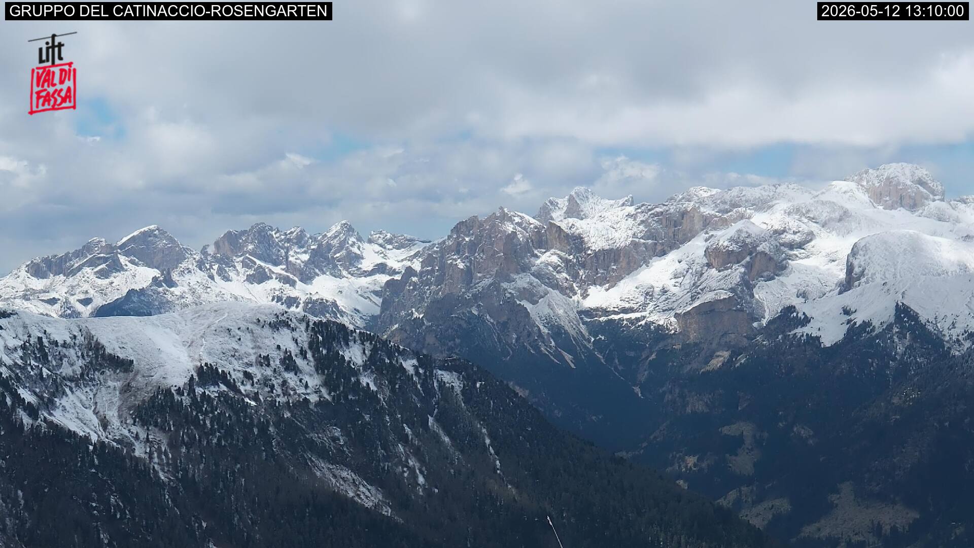 Webcam a Campitello di Fassa - Trentino