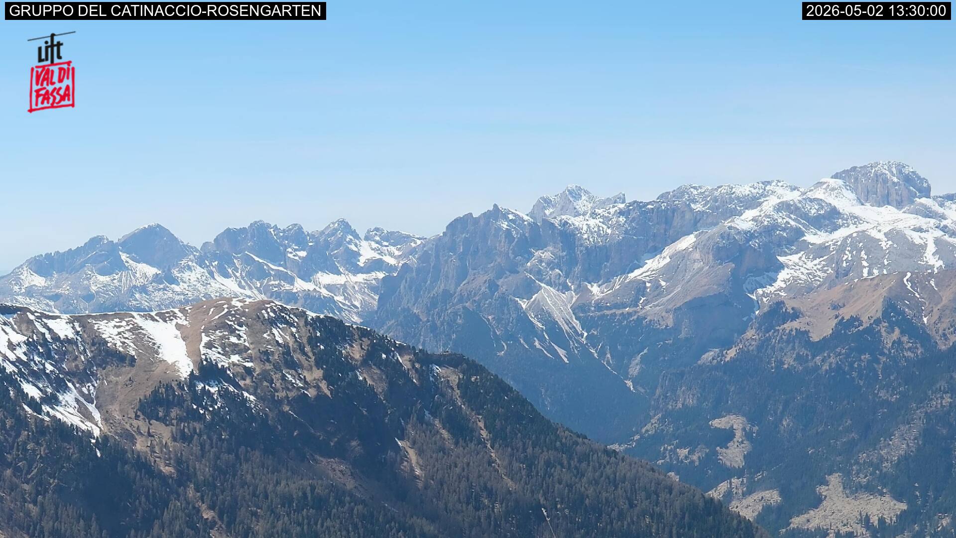Webcam a Campitello di Fassa - Trentino