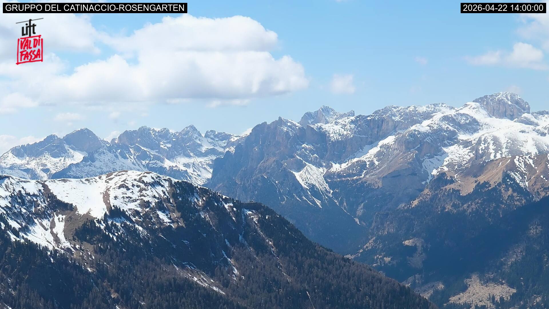 Webcam a Campitello di Fassa - Trentino