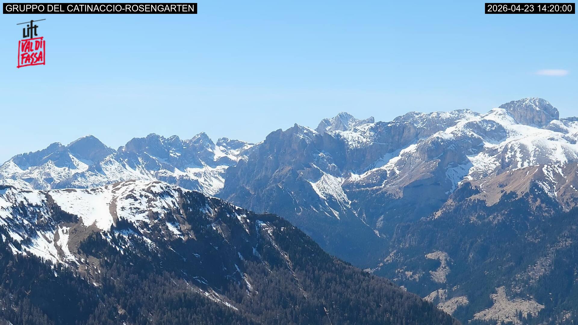 Webcam a Campitello di Fassa - Trentino