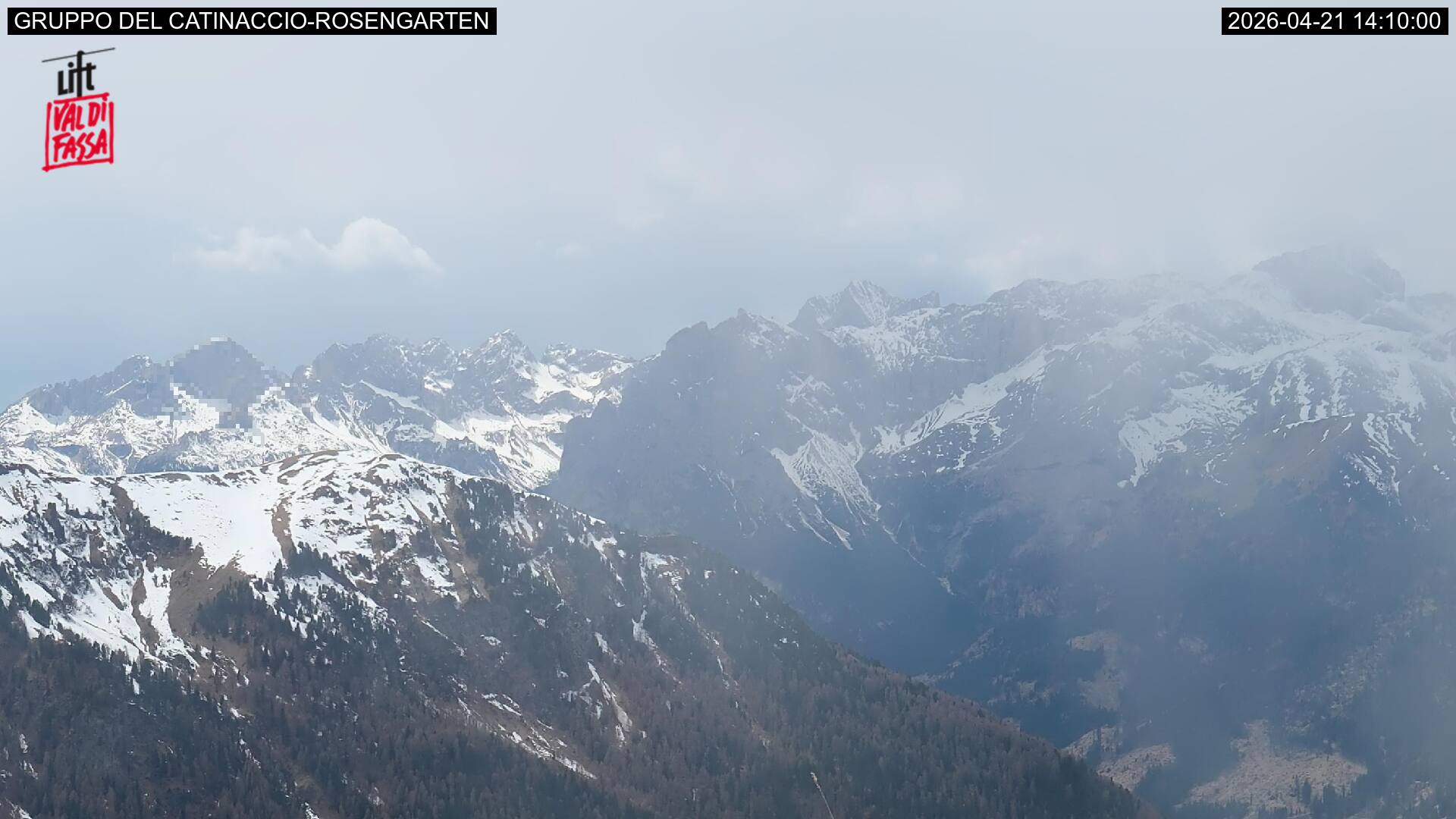 Webcam a Campitello di Fassa - Trentino