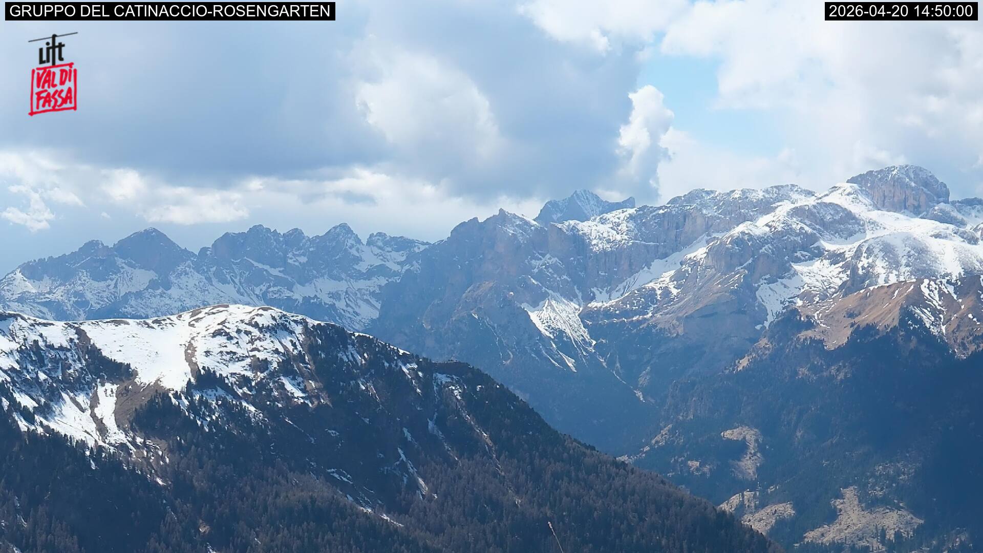 Webcam a Campitello di Fassa - Trentino