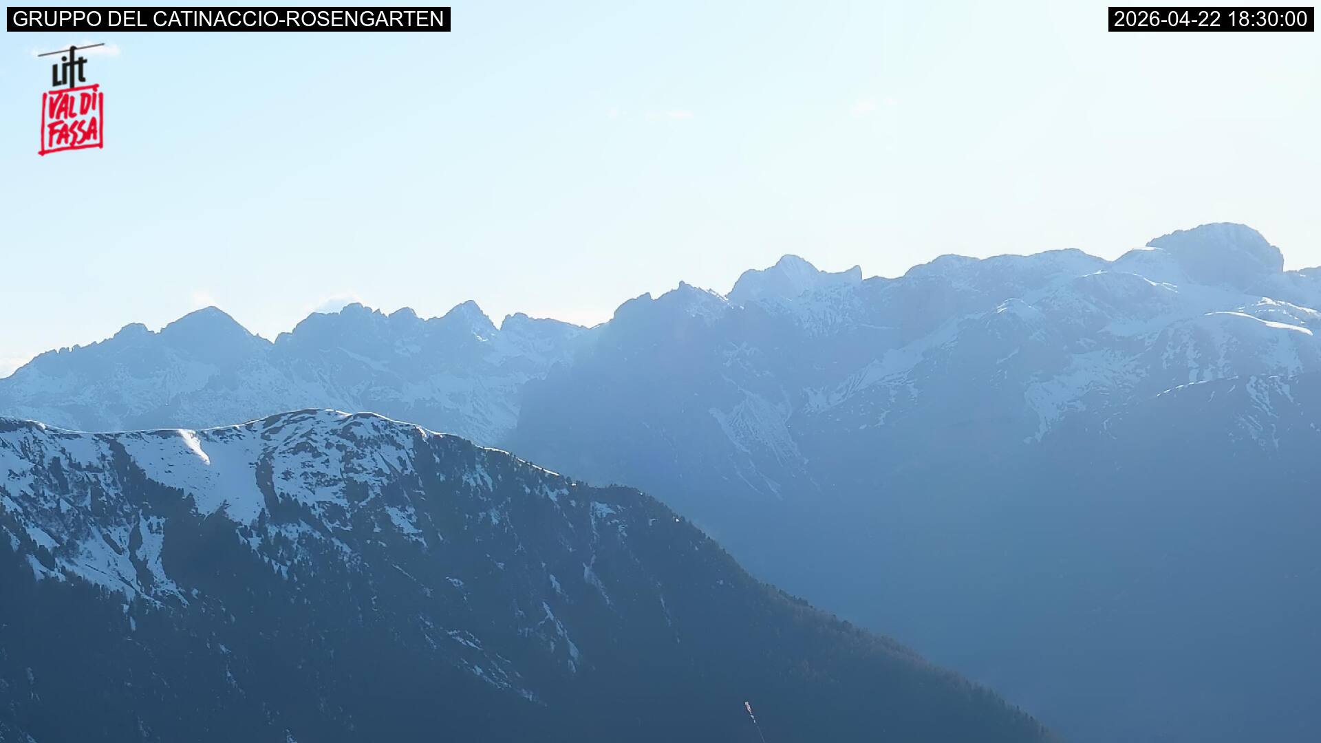 Webcam a Campitello di Fassa - Trentino