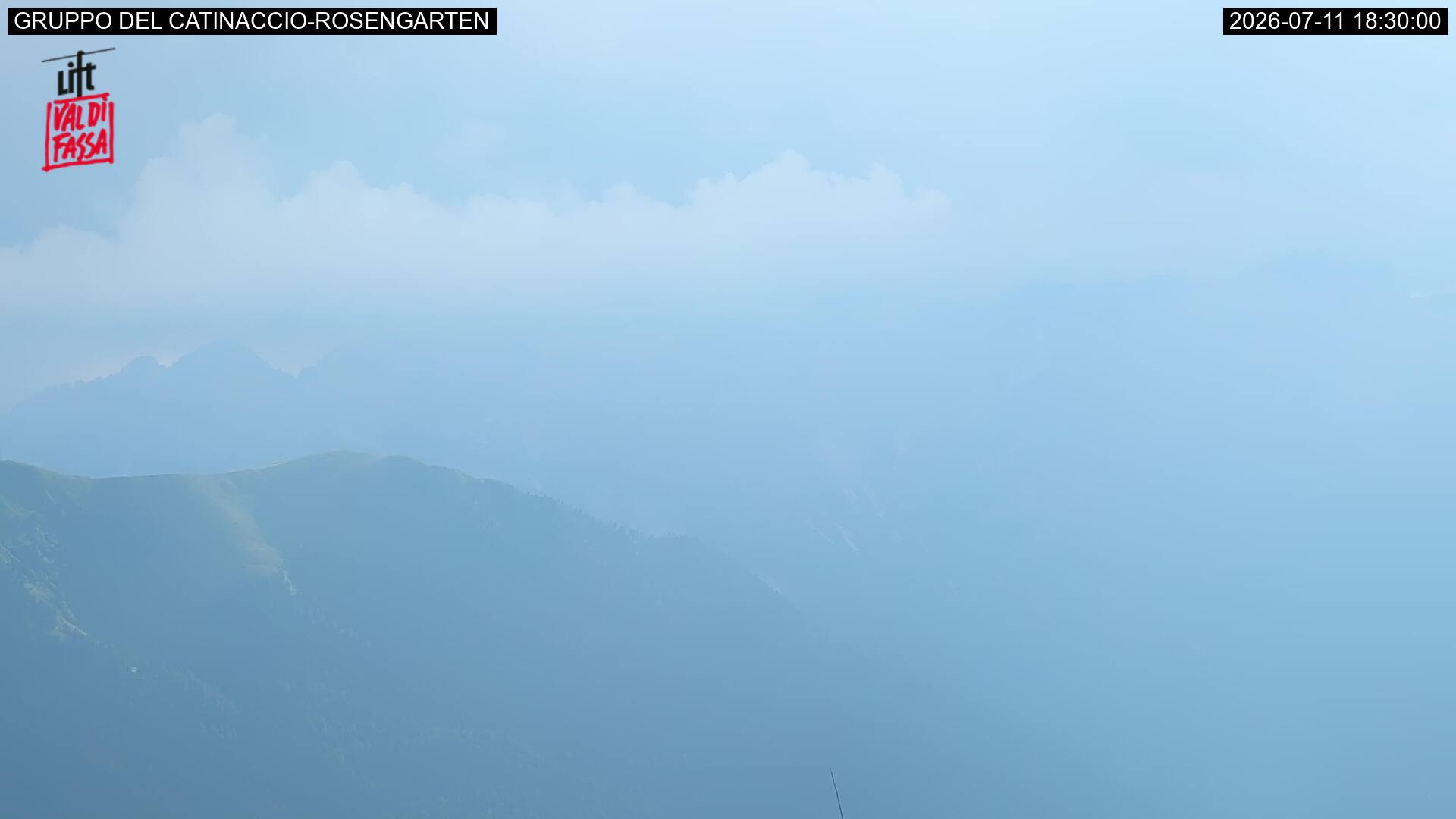 Webcam a Campitello di Fassa - Trentino