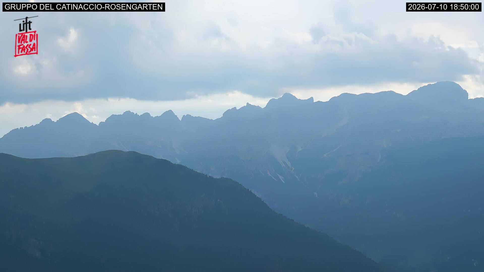 Webcam a Campitello di Fassa - Trentino