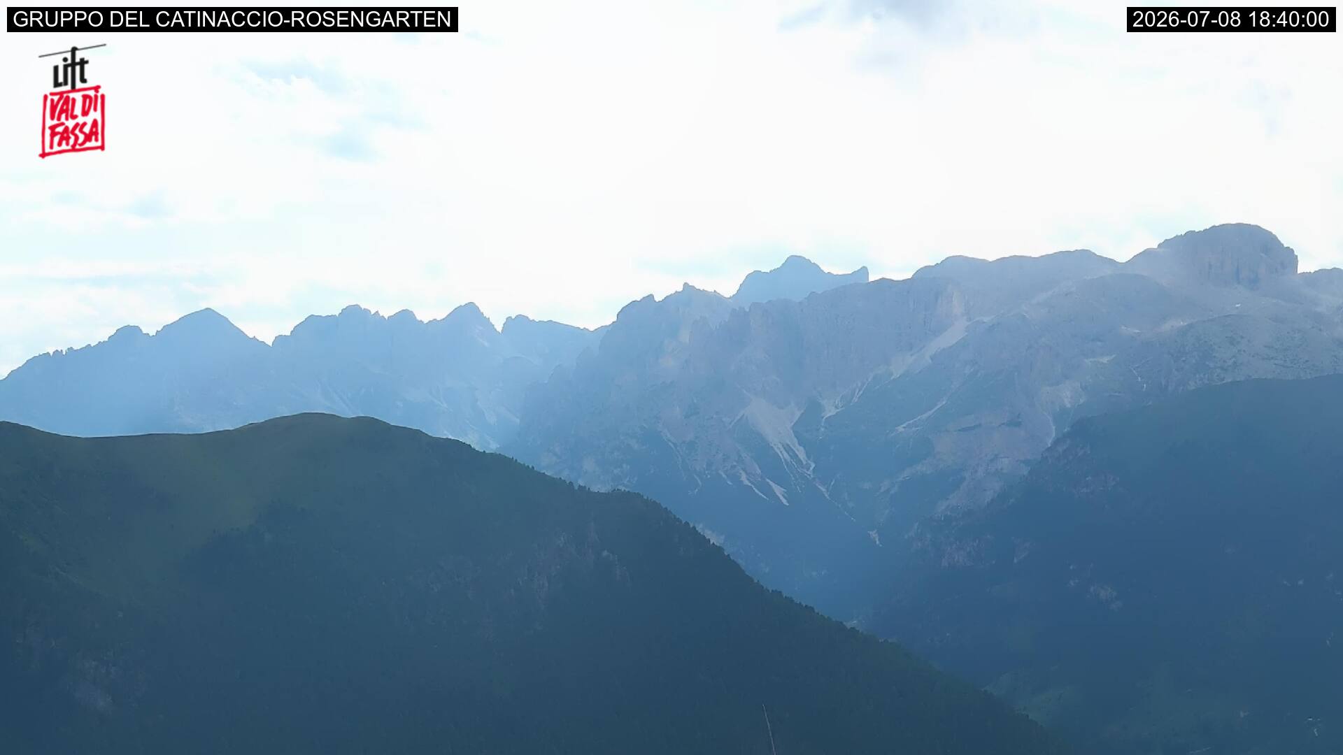 Webcam a Campitello di Fassa - Trentino