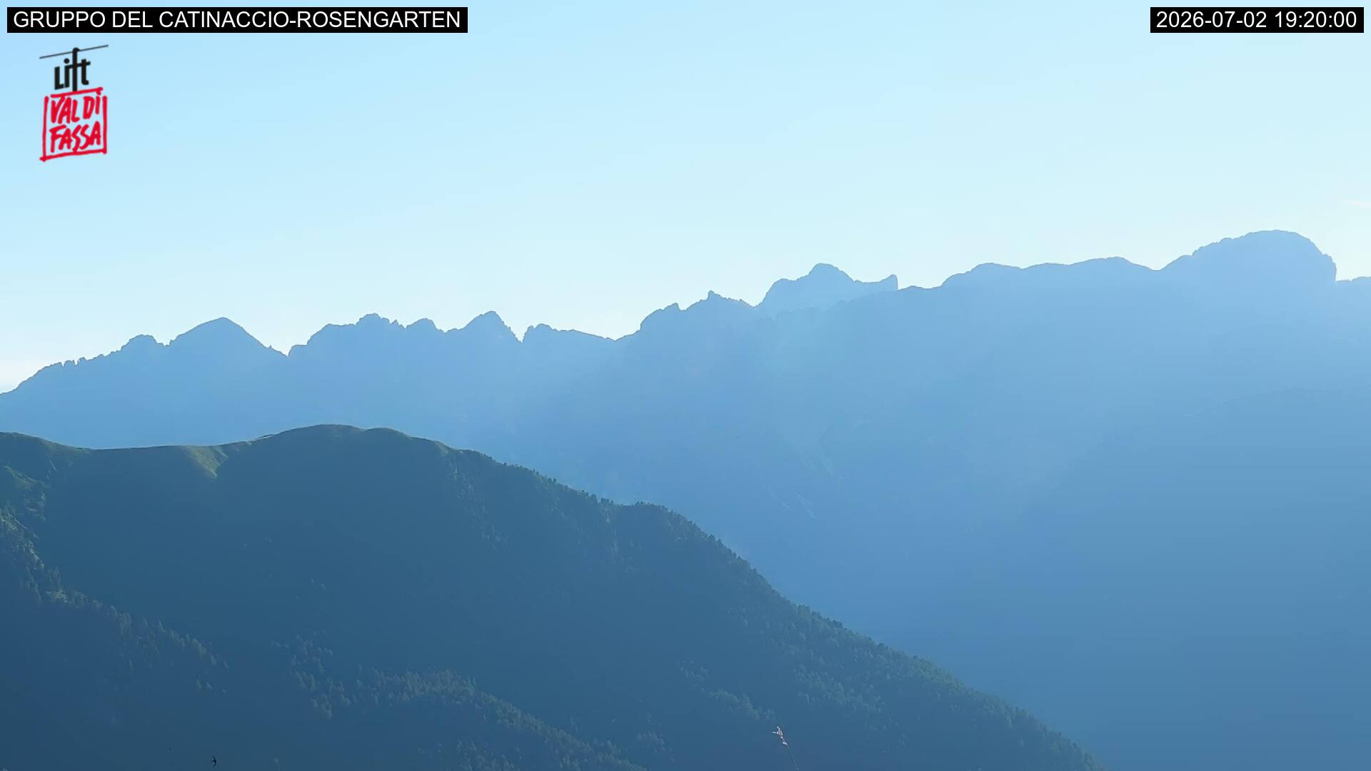 Webcam a Campitello di Fassa - Trentino