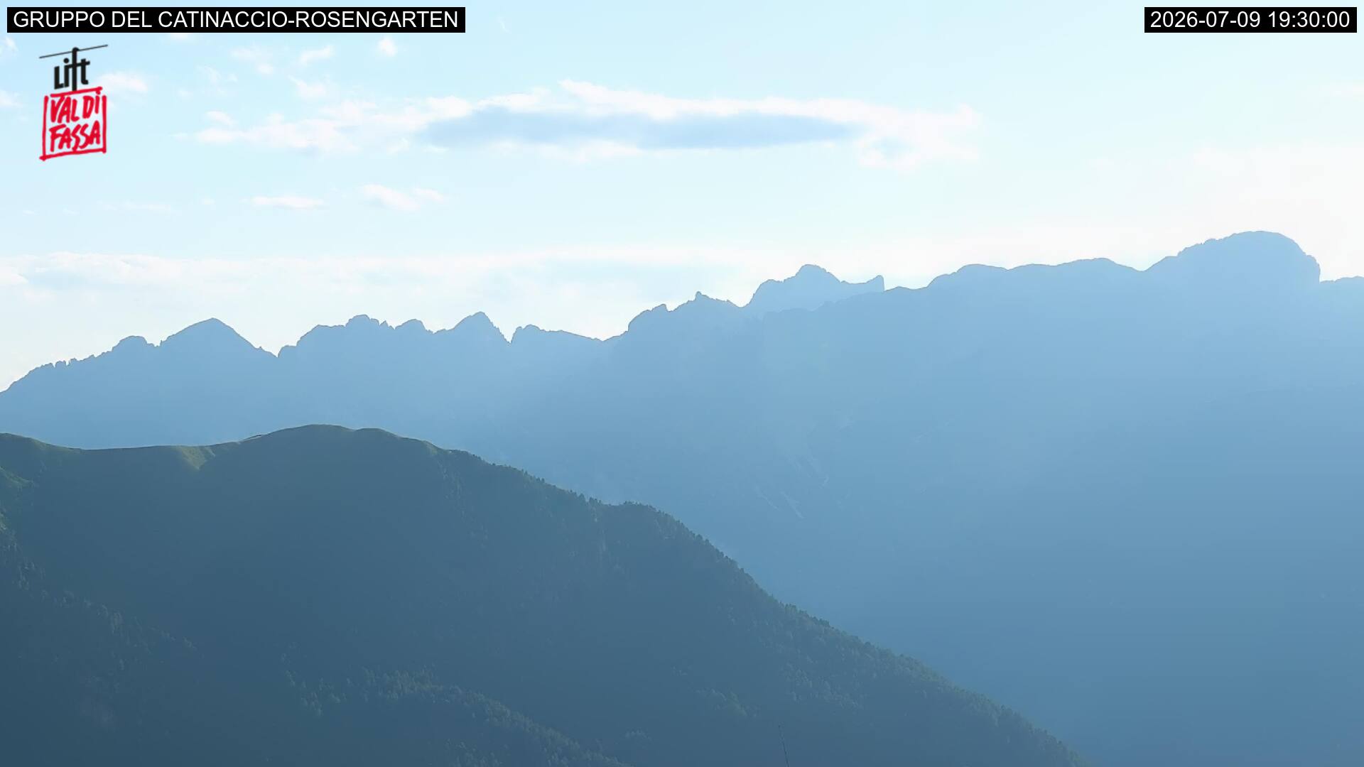 Webcam a Campitello di Fassa - Trentino
