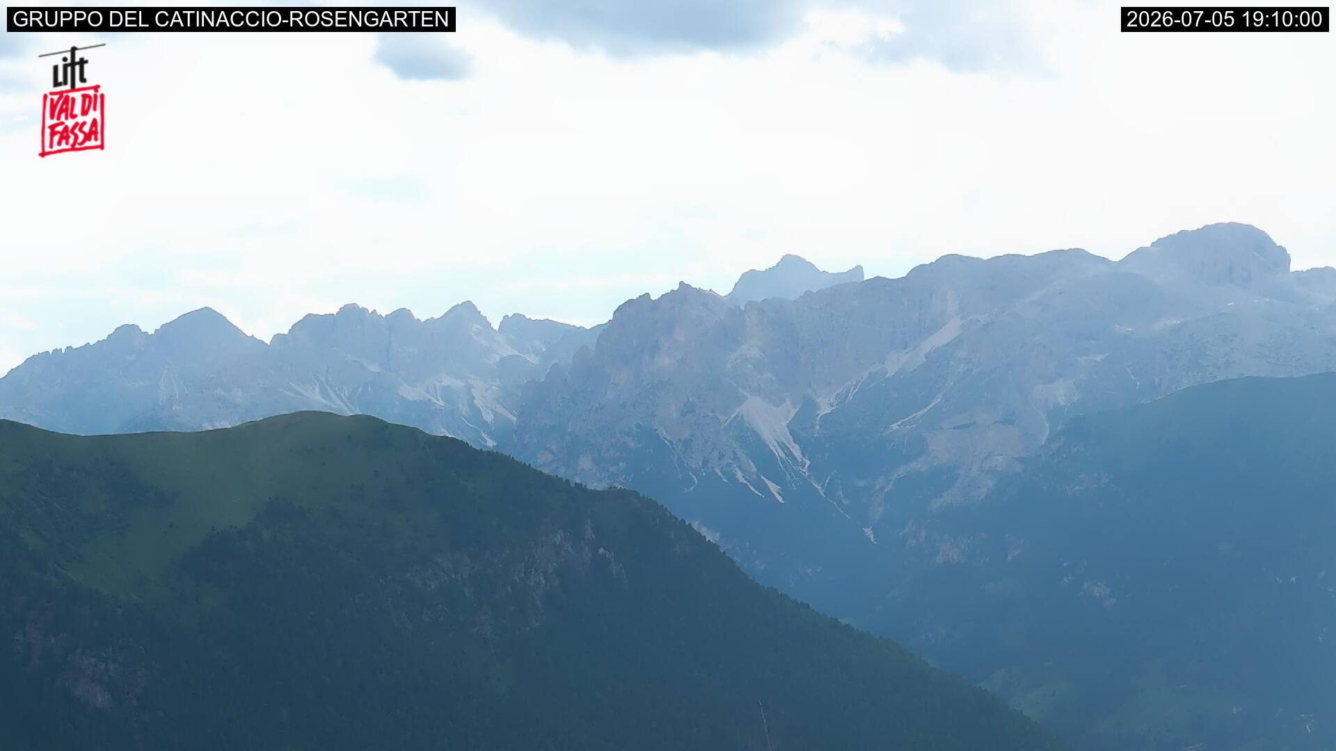 Webcam a Campitello di Fassa - Trentino
