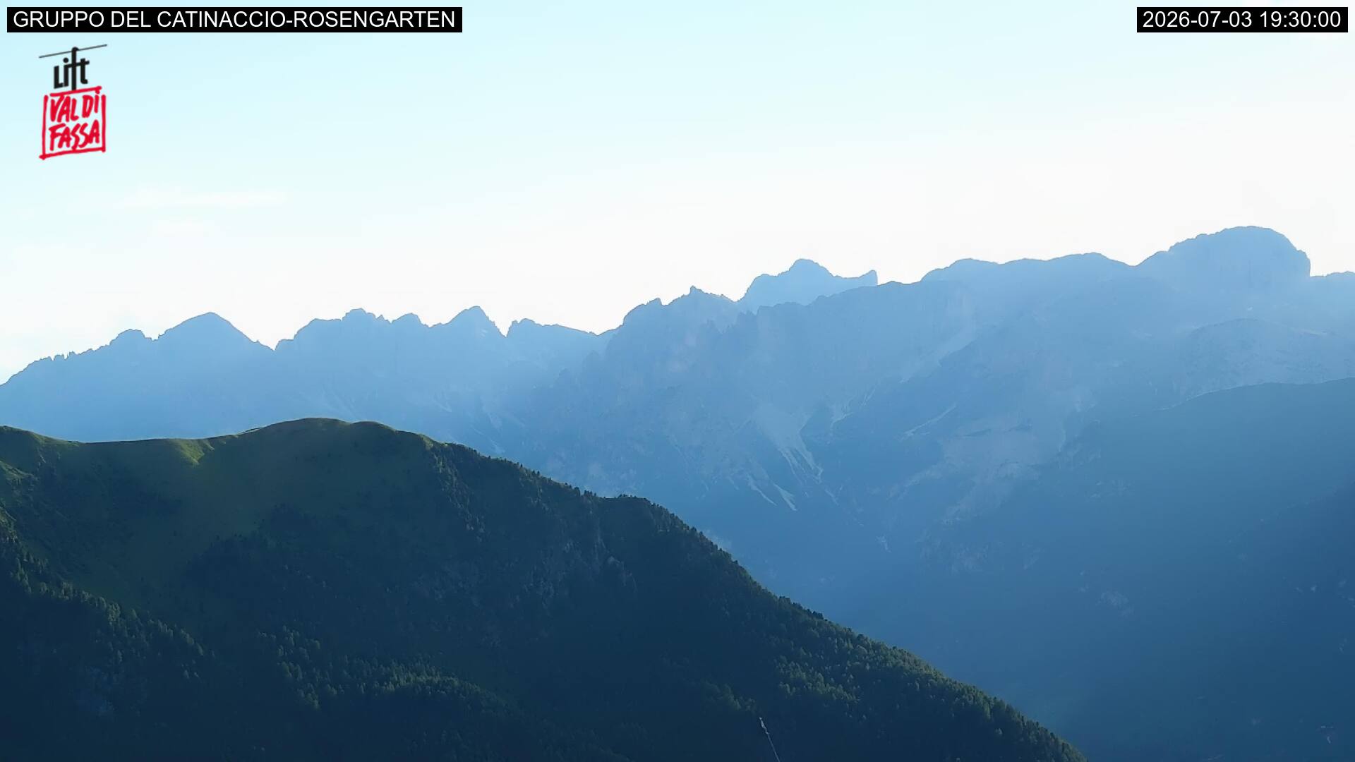 Webcam a Campitello di Fassa - Trentino