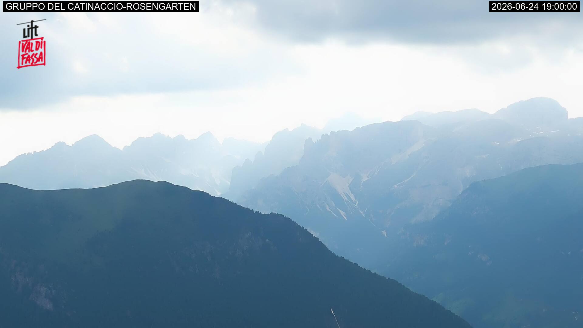 Webcam a Campitello di Fassa - Trentino