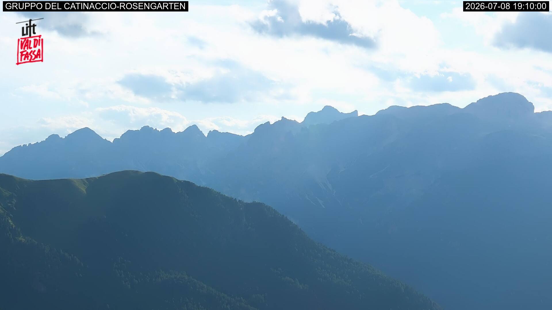 Webcam a Campitello di Fassa - Trentino