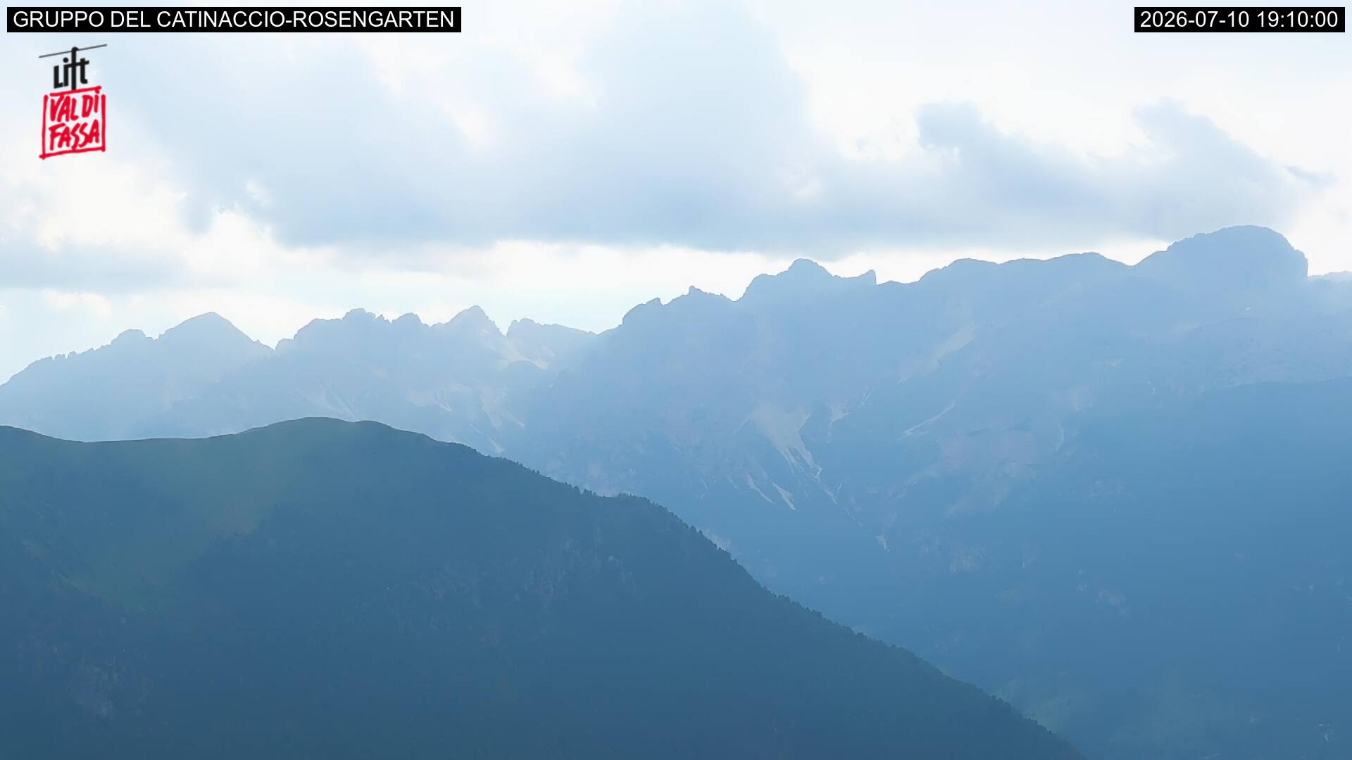 Webcam a Campitello di Fassa - Trentino