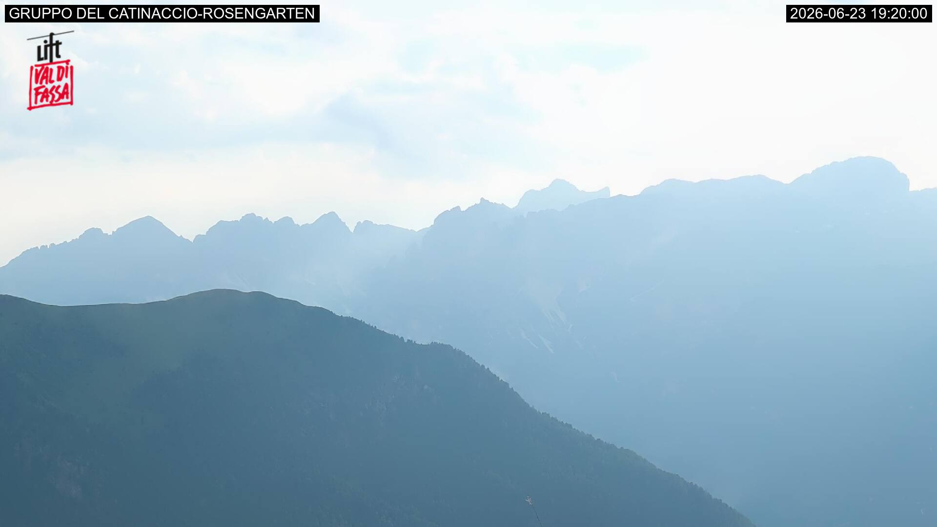 Webcam a Campitello di Fassa - Trentino