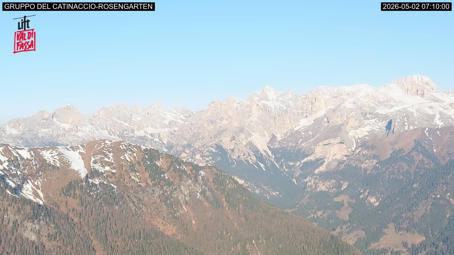 Webcam a Campitello di Fassa - Trentino - Dolomiti