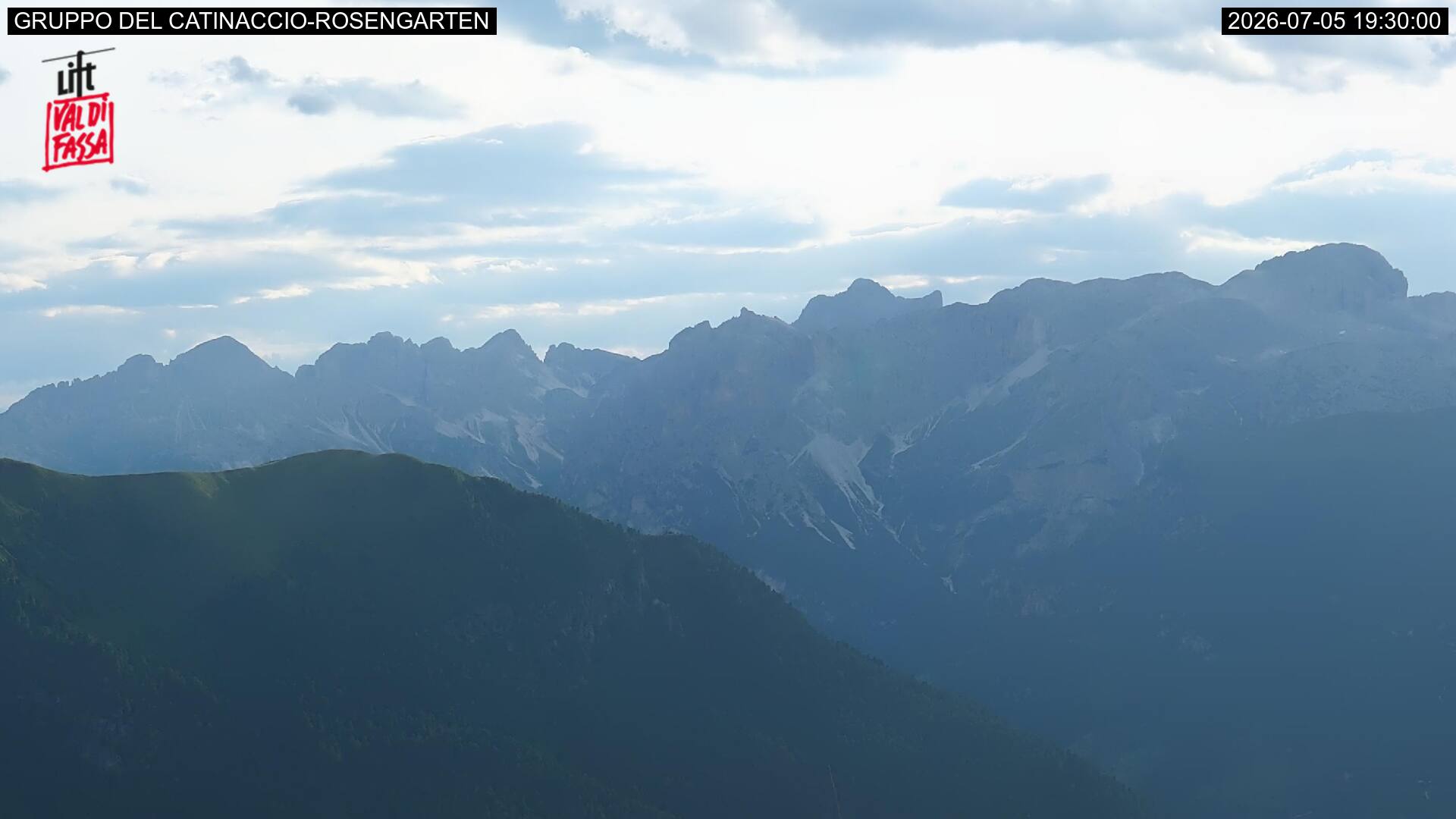 Webcam a Campitello di Fassa - Trentino