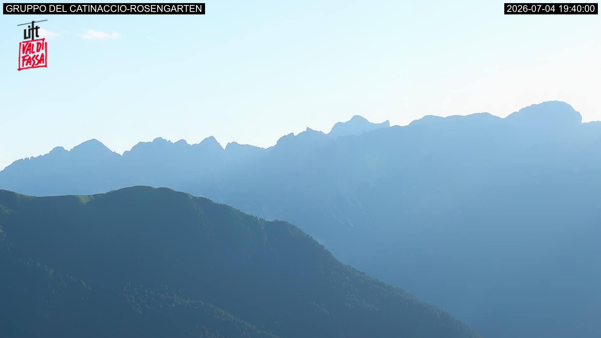 Webcam a Campitello di Fassa - Trentino