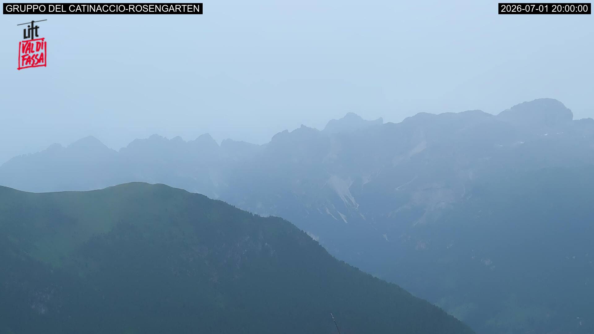 Webcam a Campitello di Fassa - Trentino