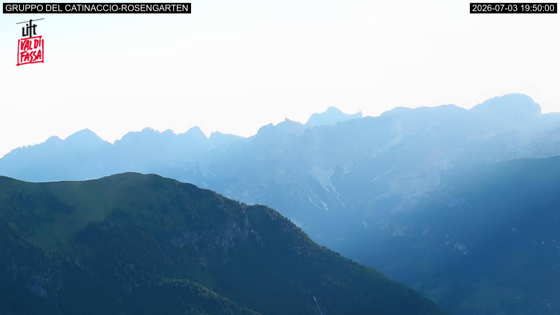 Webcam a Campitello di Fassa - Trentino