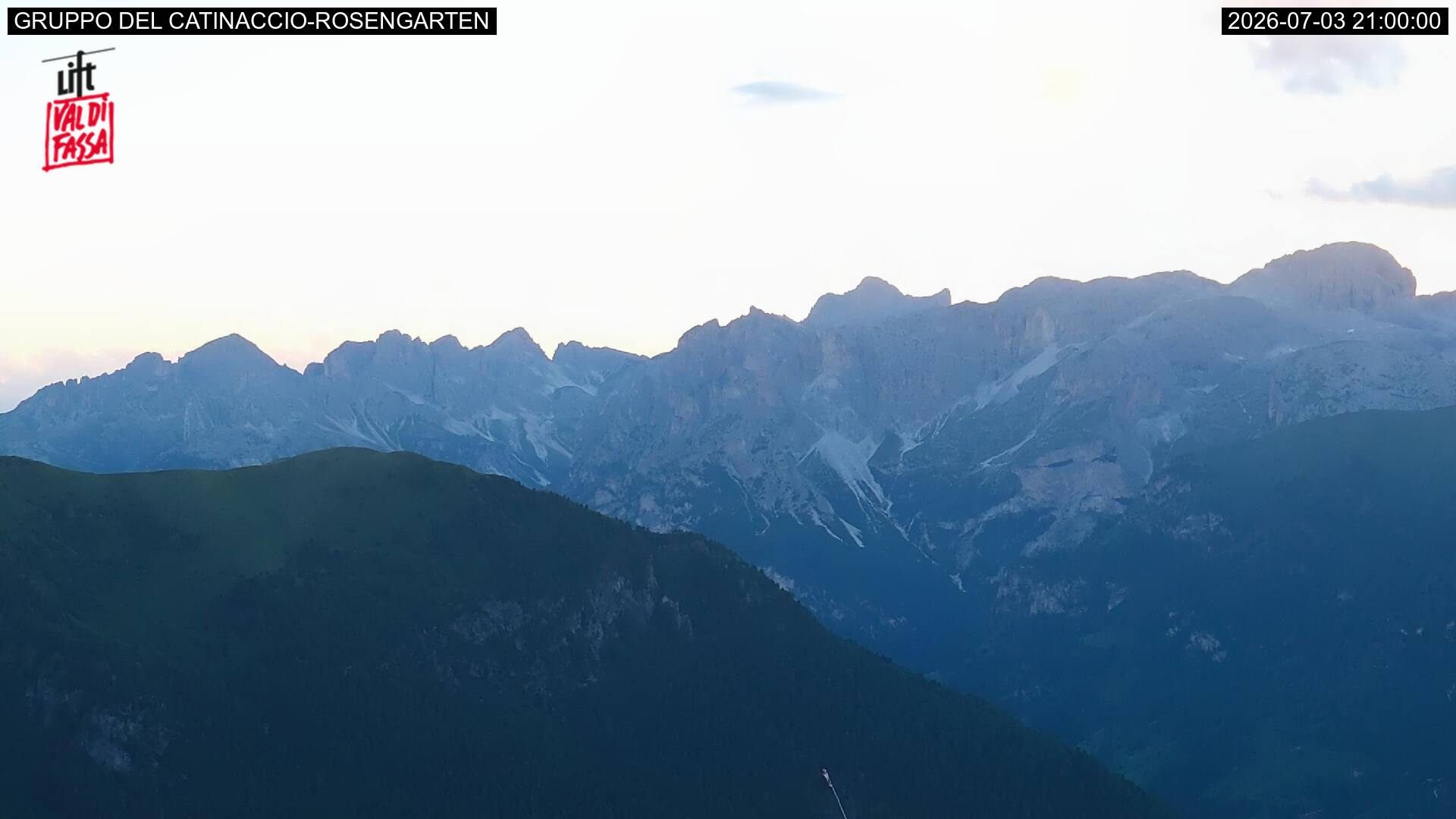 Webcam a Campitello di Fassa - Trentino