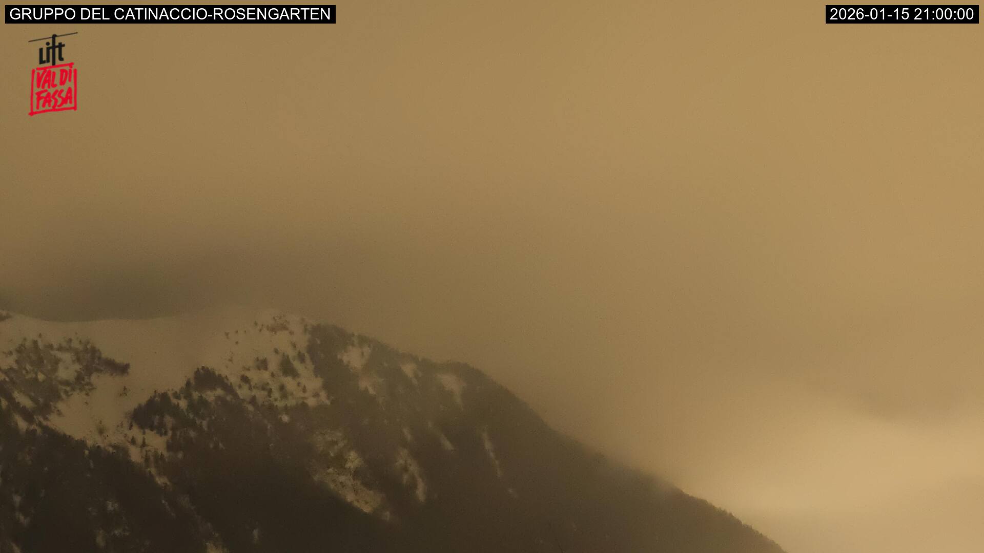 Webcam a Campitello di Fassa - Trentino - Dolomiti