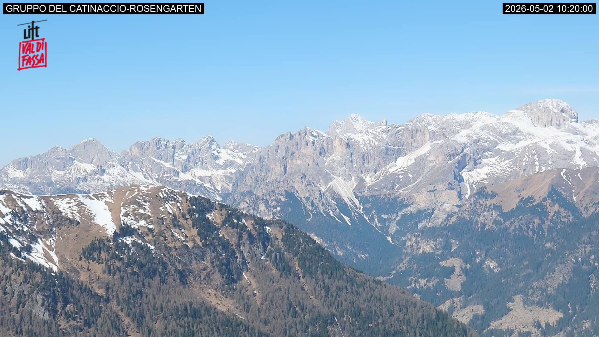 Webcam a Campitello di Fassa - Trentino - Dolomiti