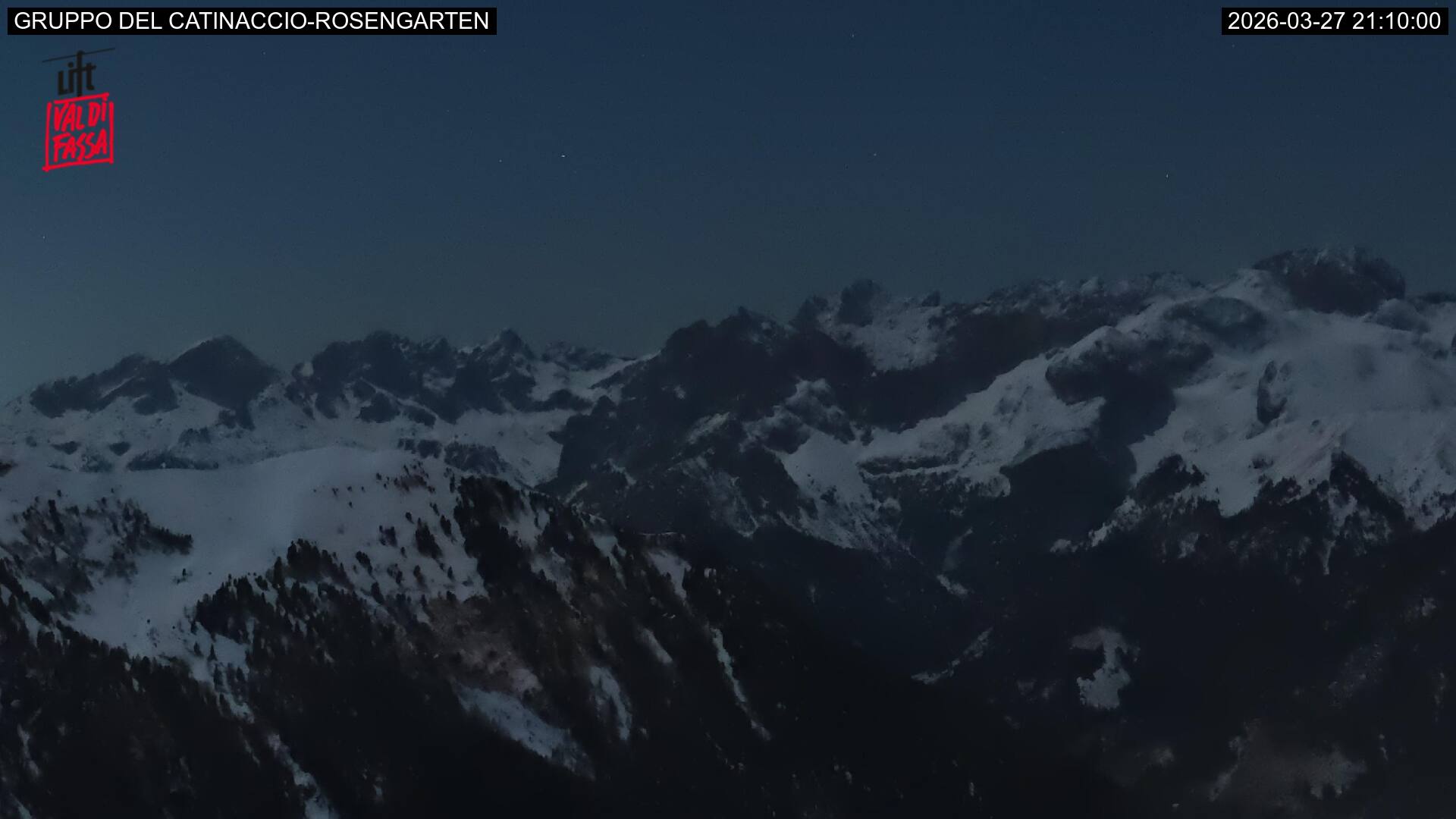 Webcam a Campitello di Fassa - Trentino
