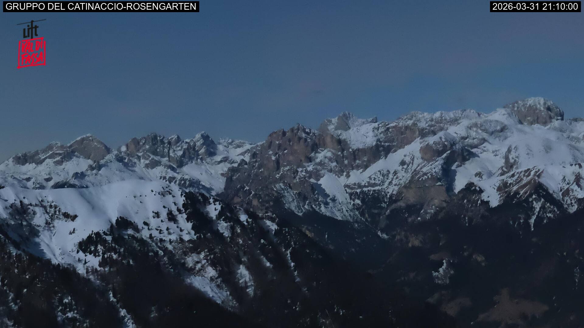 Webcam a Campitello di Fassa - Trentino