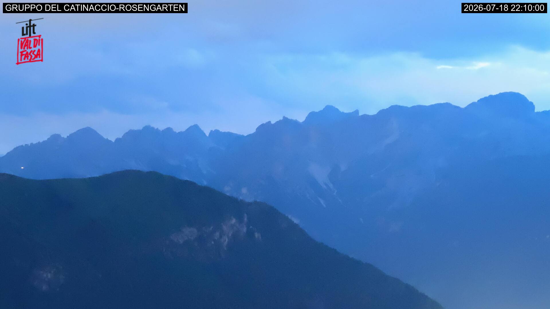 Webcam a Campitello di Fassa - Trentino